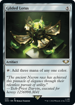 金粉の水蓮／Gilded Lotus - MTGフレーバーテキストwiki | Magic